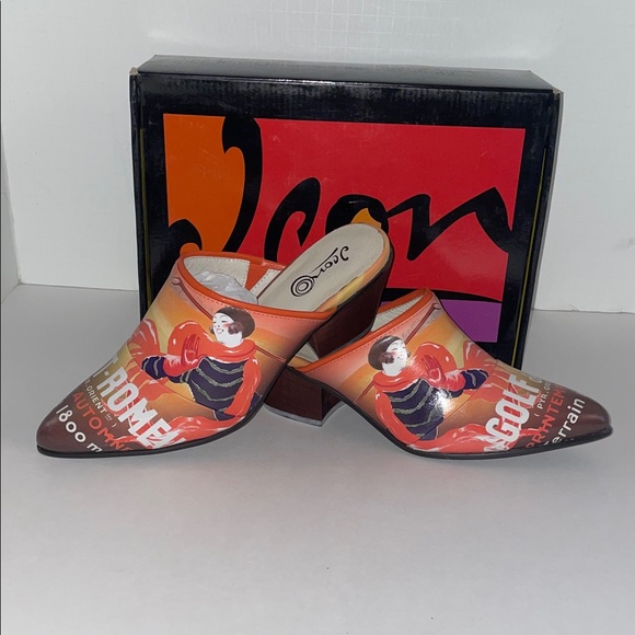 ICON Shoes - Women's ICON Cowboy Mule SUNNY Wearable Art